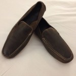 AWESOME COLE HAAN MENS CASUAL DRIVING LOAFER /MOCCASIN BROWN SUEDE SIZE 13M