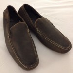 AWESOME COLE HAAN MENS CASUAL DRIVING LOAFER /MOCCASIN BROWN SUEDE SIZE 13M