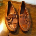 Cole Haan Country Mens Size 11 Tassel Slip On Brown Loafers