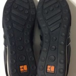 NIB Hugo Boss Orange Men’s Kempton Black/Silver Leather/Canvas Sneak