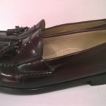 Mens Cole Haan 11 D Medium Burgundy Tassel Vintage Italian Loafers