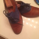Cole Haan Franklin Saddle Bourbon Ocean Suede Size 11 M MSRP $198 80% Off