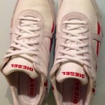 White Leather Sneakers Diesel – Size 10.5 – NWOT
