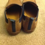 Used Men’s Sz 10.5 Cole Haan Nike Air Suede And Leather Slip On Casual Shoes