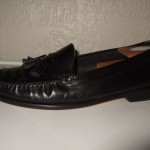 Cole Haan Resort Black Woven Leather Tassel Loafers Slip On Shoes Mens Sz.12 D