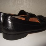 Cole Haan Resort Black Woven Leather Tassel Loafers Slip On Shoes Mens Sz.12 D