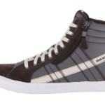 Diesel Mens D-String Textile Lace Up Sneakers Shoes Castlerock Coffee SIZE 10