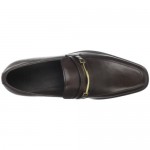 Boss By Hugo Boss Men’s Carl Leather Dress Shoes-Brown
