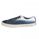 Hugo Boss Men’s Canvas Medium Blue Lace Up Sneakers US 10 EU 43