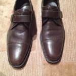 cole haan brown pebble grain men’s shoes  size 9 1/2 Med