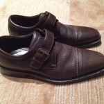 cole haan brown pebble grain men’s shoes  size 9 1/2 Med