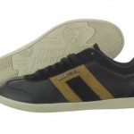Diesel Vintagy Lounge Y00830-PR131-H5338 Black Breen Leather Casual Shoes 9 Men