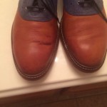 Cole Haan Franklin Saddle Bourbon Ocean Suede Size 11 M MSRP $198 80% Off