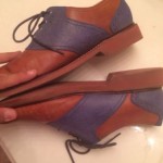 Cole Haan Franklin Saddle Bourbon Ocean Suede Size 11 M MSRP $198 80% Off