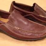 Mens 8 M COLE HAAN Brown Leather DRIVING MOCCASIN Shoe