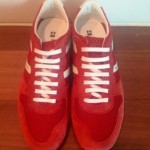 Hugo Boss Orange Mens Fashion Sneakers Bright Red Size 43 ( 9 )