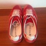 Hugo Boss Orange Mens Fashion Sneakers Bright Red Size 43 ( 9 )