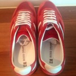 Hugo Boss Orange Mens Fashion Sneakers Bright Red Size 43 ( 9 )