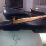 Men’s Bragano By Cole Haan Black Nappa Leather Slip-ons/Loafers Size 9 M