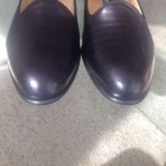 Men’s Bragano By Cole Haan Black Nappa Leather Slip-ons/Loafers Size 9 M