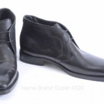 NEW Hugo Boss Clavio black 8 leather lace up dress ankle boot shoe $275 GSH993