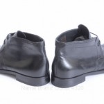 NEW Hugo Boss Clavio black 8 leather lace up dress ankle boot shoe $275 GSH993