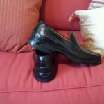 Black Cole Haan Loafers w/Nike Air sole Size 10m