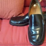 Black Cole Haan Loafers w/Nike Air sole Size 10m