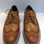 $228 NIB New Cole Haan Camello Leather LunarGrand Long Wing Men’s 8.5 M C11947
