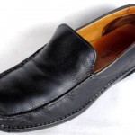 Men’s COLE HAAN Nike Air Grain Leather Loafers Shoes Size 10 M Black