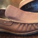 EUC Cole Haan Nike Air Brown Slip On Golf Loafer Shoes Venetian 10.5