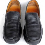 Men’s COLE HAAN Nike Air Grain Leather Loafers Shoes Size 10 M Black