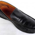 Men’s COLE HAAN Nike Air Grain Leather Loafers Shoes Size 10 M Black