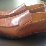 Men’s Cole Haan Slip-on Moc Stretch Loafer Leather Size 12 M Saddle Tan Brown