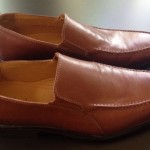 Men’s Cole Haan Slip-on Moc Stretch Loafer Leather Size 12 M Saddle Tan Brown