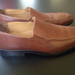 Men’s Cole Haan Slip-on Moc Stretch Loafer Leather Size 12 M Saddle Tan Brown