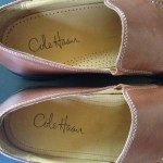 Men’s Cole Haan Slip-on Moc Stretch Loafer Leather Size 12 M Saddle Tan Brown