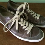 Mens Cole Haan Nike Air Mens Brown Leather Shoes Sneakers – 9.5 M – Very Good!