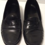 Cole Haan Black Penny Loafers Mens Leather Size 8M Slip On Dress Shoe