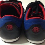 Brand New Diesel Industry Men’s Dynamykal Black/Red/Blue Sneakers Size 12