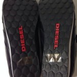Brand New Diesel Industry Men’s Dynamykal Black/Red/Blue Sneakers Size 12