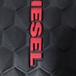 Brand New Diesel Industry Men’s Dynamykal Black/Red/Blue Sneakers Size 12