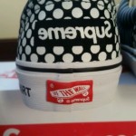 Vans x supreme  comme des Garcons shirt