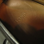 BOSS Hugo Boss Brown Leather Mens Slip On Driving Moc Loafer Size 7.5