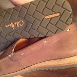 EUC Cole Haan Nike Air Brown Slip On Golf Loafer Shoes Venetian 10.5