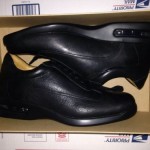 C07035 DS Cole Haan Nike Air Conner Black Sz 9.5