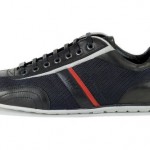 Hugo Boss Men’s Fashion Sneakers Thatoz Nylon Shoes 50227208 (13, Dark Blue)