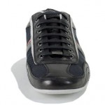 Hugo Boss Men’s Fashion Sneakers Thatoz Nylon Shoes 50227208 (13, Dark Blue)