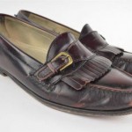 COLE HAAN Loafers Tassel Buckle Burgundy Leather Casual Shoes MEN’S SIZE 10 D