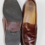 Men’s COLE HAAN Nike Air Tan / Brown Slip On Loafers Size 13M